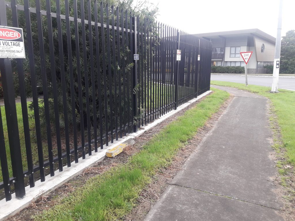 North Power site fencing — second site